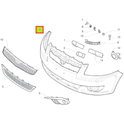 PARAGOLPE DELT. PRIMER -ORIGINAL-
