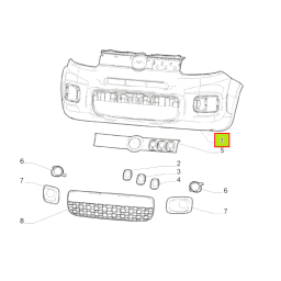PARAGOLPE DELT. PRIMER -ORIGINAL-
