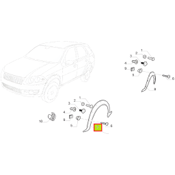 FENDER GUARDABARRO DELT. IZQ. -ORIGINAL-