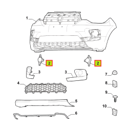 TAPA CAMINERO IZQ. -ORIGINAL-