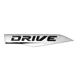 SIGLA "DRIVE" GUARDABARRO DELT. DER. -ORIGINAL-