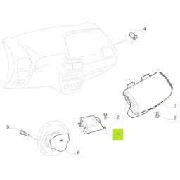 CENTRAL AIRBAG -ORIGINAL-