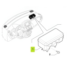 AIRBAG PASAJERO -ORIGINAL-
