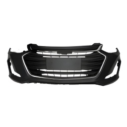 PARAGOLPE DELT. NEGRO LISO CREJILLA CMOLD. SUP. CROMADA CMOLD. INF. CROMADA