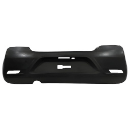 PARAGOLPE TRAS. NEGRO LISO SAGUJ. SENSOR CAGUJ. OJO DE GATO