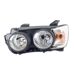 SEMIOPTICA IZQ. ARO NEGRO MANDO MANUAL (H1/H7) -TYC-