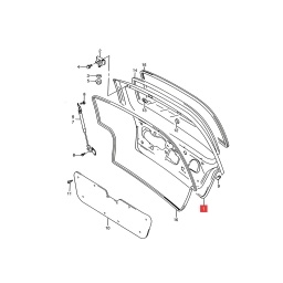 PORTON TRASERO C/AGUJ. LIMPIA VIDRIO -ORIGINAL-