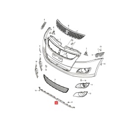 SPOILER PARAGOLPE DELT. -ORIGINAL-