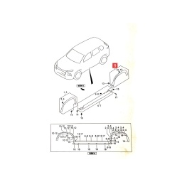 FENDER GUARDABARRO TRAS. DER. -ORIGINAL-