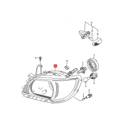 SEMIOPTICA IZQ. M/MANUAL (H4) -ORIGINAL-
