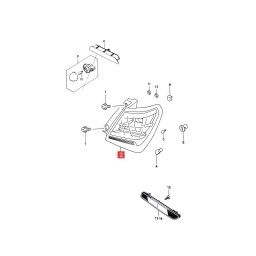 FARO TRASERO IZQ. LED -ORIGINAL-