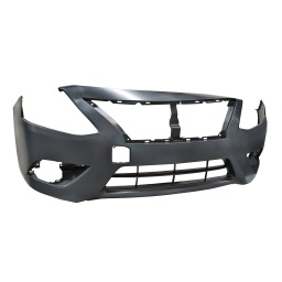 PARAGOLPE DELANTERO NEGRO LISO