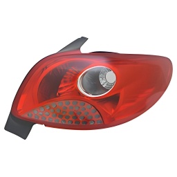 FARO TRASERO DER. MARCHA ATRÁS ROJA (HATCH-BACK) -TYC-