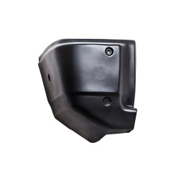 CANTONERA PARAGOLPE TRAS. IZQ. NEGRA