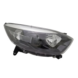 SEMIOPTICA DER. ARO NEGRO M/ELECTRICO C/MOTOR (H1/H1) -TYC-