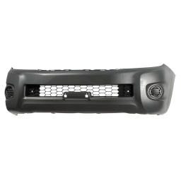 PARAGOLPE DELT. NEGRO LISO C/REJILLA S/AGUJERO FENDER