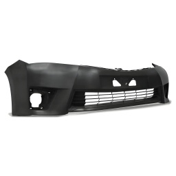 PARAGOLPE DELT. NEGRO LISO C/REJILLA CENTRAL