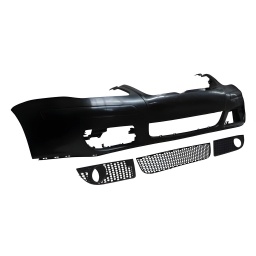 PARAGOLPE DELT. NEGRO LISO C/REJILLA  C/AGUJERO CAMINERO