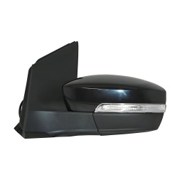 ESPEJO EXT. IZQ. ELECTRICO C/SEÑAL NEGRO TEXT 5 PINS -TYC-