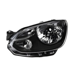 SEMIOPTICA IZQ. VIRA NEGRA MANDO MANUAL (H4) -TYC-