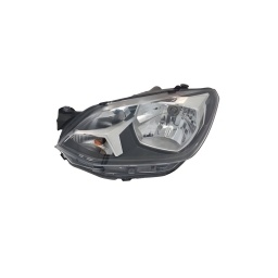 SEMIOPTICA IZQ. VIRA NEGRA M/MANUAL (H4) -TYC-