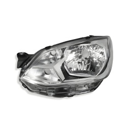 SEMIOPTICA IZQ. VIRA CROMADA M/MANUAL (H4)