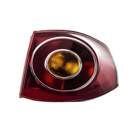FARO TRASERO EXTERNO DER. BORDE ROJO -LEDEX-