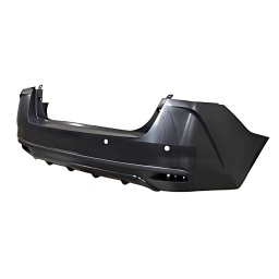 PARAGOLPE TRAS. NEGRO LISO C/AGUJ. SENSOR
