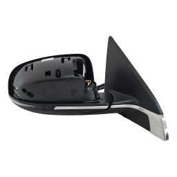ESPEJO EXT. DER. ELECTRICO C/SE�AL C/MOLDURA CROMADA PLEGABLE -ORIGINAL-